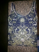 Blusa indiana com lantejoulas